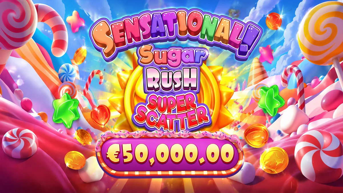Sugar Rush Super Scatter: мгновенные джекпоты до 50,000x - обложка статьи блога sweetbonanzaslot.top