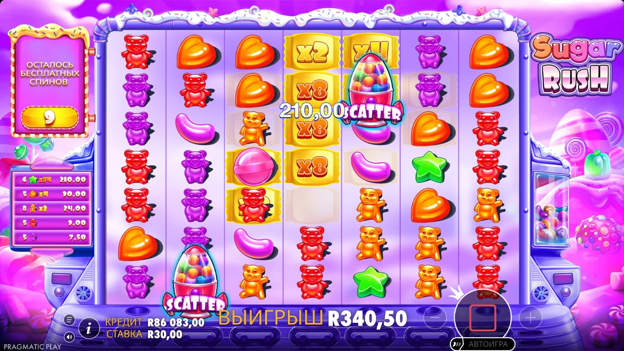 Sugar Rush - скриншот игрового процесса 7