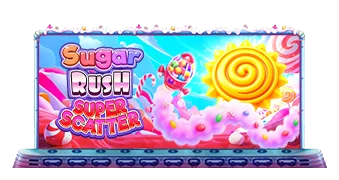 Sugar Rush Super Scatter - обложка слота от Pragmatic Play